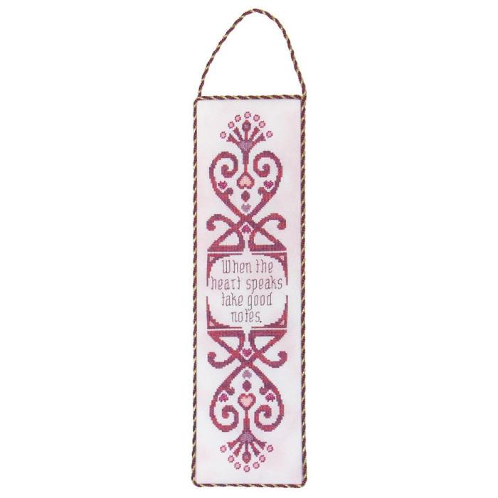 GP-137 Nora Corbett Схема для вишивки рахунковим хрестиком - WOW About the Heart, папір