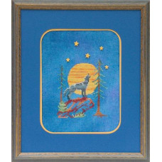 GP-144BP Nora Corbett Схема для вишивки рахунковим хрестиком +Button Pack - Full Moon At Bay, папір