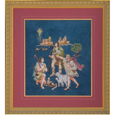 GP-148 Nora Corbett Схема для вишивки рахунковим хрестиком - On Shepherds’ Watch, папір