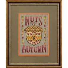 GP-151 Nora Corbett Схема для вишивки рахунковим хрестиком - Nuts About Autumn, папір