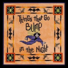 GP-157 Nora Corbett Схема для вишивки рахунковим хрестиком - Things That Go Bump, папір