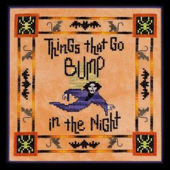 GP-157 Nora Corbett Схема для вишивки рахунковим хрестиком - Things That Go Bump, папір