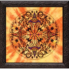 GP-168 Nora Corbett Схема для вишивки рахунковим хрестиком - The Witches Wheel, папір