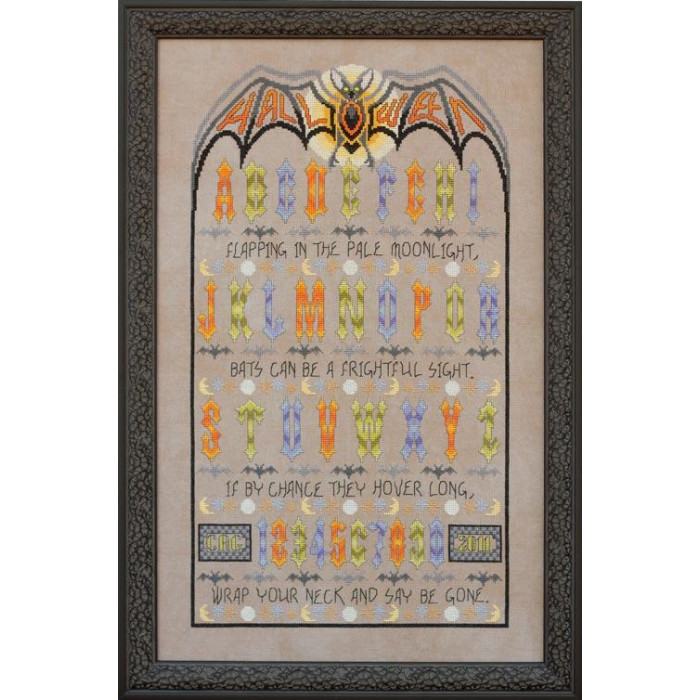 GP-179 Nora Corbett Схема для вишивки рахунковим хрестиком - Batalphabet, папір