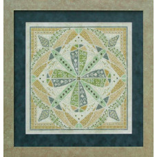 GP-190 Nora Corbett Схема для вишивки рахунковим хрестиком - Grasshopper Pie, папір