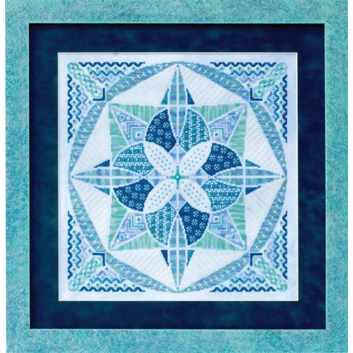 GP-195 Nora Corbett Схема для вишивки рахунковим хрестиком - Baked Alaska, папір