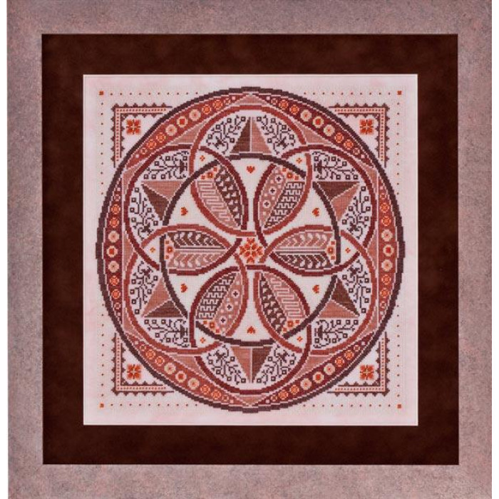 GP-196 Nora Corbett Схема для вишивки рахунковим хрестиком - Tiramisu, папір