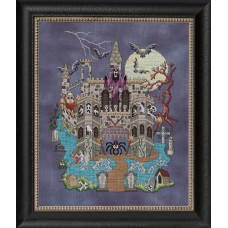 GP-200 Nora Corbett Схема для вишивки рахунковим хрестиком - Castle Le Creep, папір