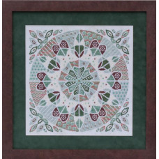 GP-204 Nora Corbett Схема для вишивки рахунковим хрестиком - Fudgy Mint Mousse, папір