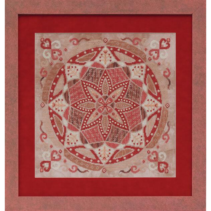 GP-205 Nora Corbett Схема для вишивки рахунковим хрестиком - Red Velvet Cake, папір