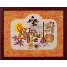 GP-214 Nora Corbett Схема для вишивки рахунковим хрестиком - It’s Harvest Time, папір