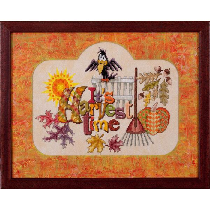 GP-214 Nora Corbett Схема для вишивки рахунковим хрестиком - It’s Harvest Time, папір