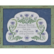 GP-232 Nora Corbett Схема для вишивки рахунковим хрестиком - Thistle Do Nicely, папір