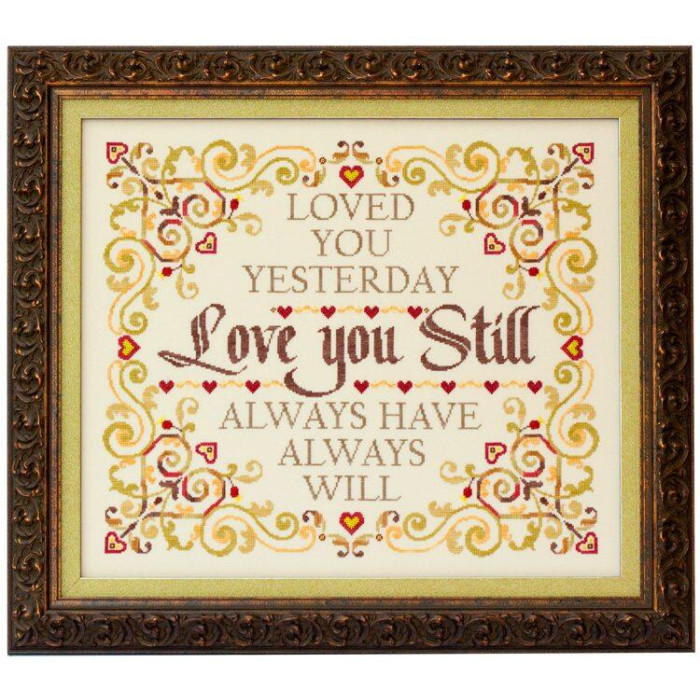 GP-241 Nora Corbett Схема для вишивки рахунковим хрестиком - Love You Still, папір