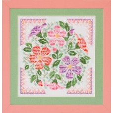GP-242 Nora Corbett Схема для вишивки рахунковим хрестиком - Desert Rose, папір