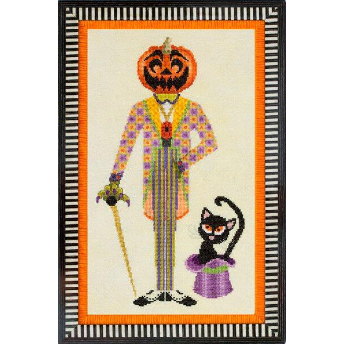 GP-247 Nora Corbett Схема для вишивки рахунковим хрестиком - Peter Pumpkinhead, папір