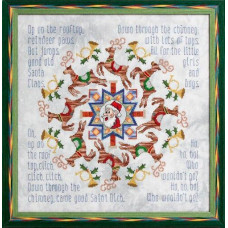 GP-254 Nora Corbett Схема для вишивки рахунковим хрестиком - Up On The Rooftop, папір