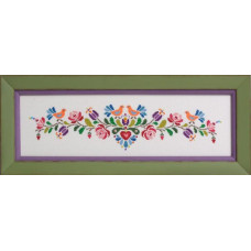 GP-255 Nora Corbett Схема для вишивки рахунковим хрестиком - Hungarian Folk Art No. 2, папір