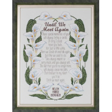 GP-264 Nora Corbett Схема для вишивки рахунковим хрестиком - Until We Meet Again, папір