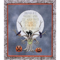 GP-265 Nora Corbett Схема для вишивки рахунковим хрестиком - Tonight Is Halloween, папір