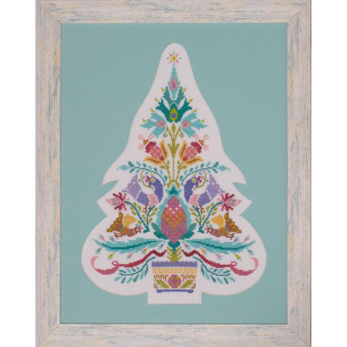 GP-270 Nora Corbett Схема для вишивки рахунковим хрестиком - Hungarian Folk Art No. 3, папір