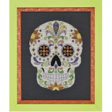 GP-282 Nora Corbett Схема для вишивки рахунковим хрестиком - Sugar Skull No. 2, папір