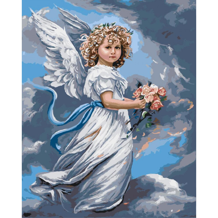 GX3232 Небесний ангел. Brushme. Картина за номерами