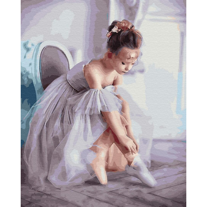 GX33063 Маленька балерина. Brushme. Картина за номерами