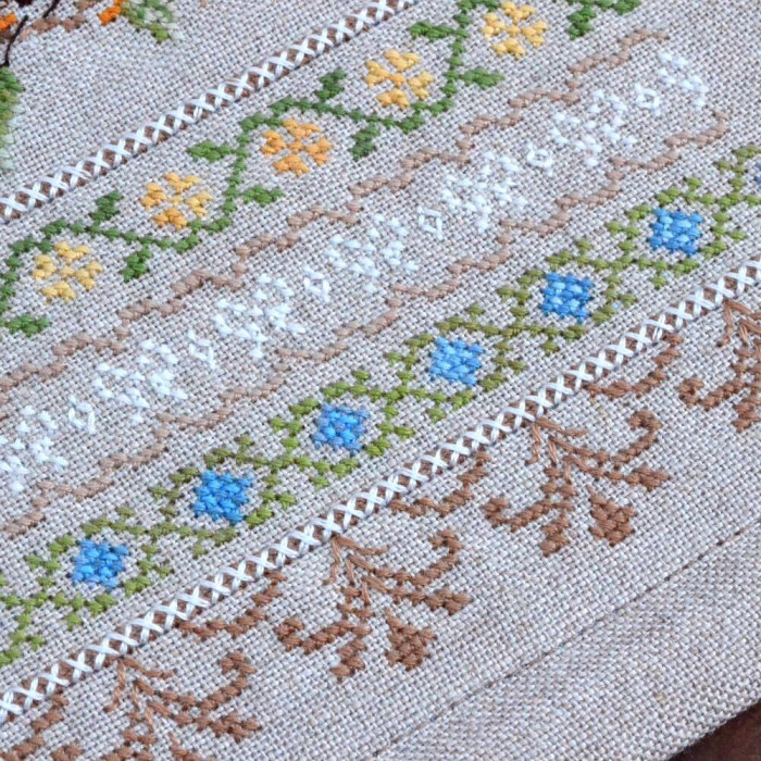 Х-520 Тела Артіс Набір для вишивки рахунковим хрестиком - Гніздечко 15x31 см, Belfast 32 ct