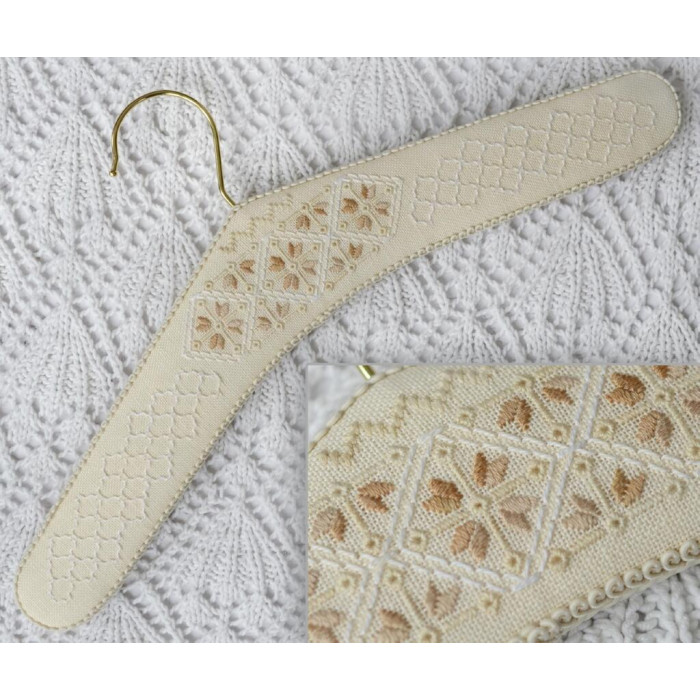 Х-711 Тела Артіс Набір для вишивки декоративними стібками - Плечики Жито 10x39 см, рівномірка 28 ct