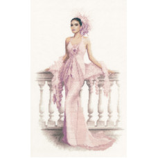 H1145 Heritage Crafts Набір для вишивки рахунковим хрестиком - Габриела 43,5x27 см, Linda 27 ct