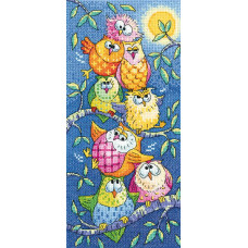 H1442 Heritage Crafts Набір для вишивки рахунковим хрестиком - Вежа 12,5x26,5 см, Linda 27 ct