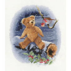 H1607 Heritage Crafts Набір для вишивки рахунковим хрестиком - Подарунок Вільяма 20,5x24,5 см, Linda 27 ct H1607 Heritage Crafts Набір для вишивки рахунковим хрестиком - Подарунок Вільяма 20,5x24,5 см, Linda 27 ct