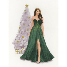 H1660 Heritage Crafts Набір для вишивки рахунковим хрестиком - Єва 30x42 см, Linda 27 ct H1660 Heritage Crafts Набір для вишивки рахунковим хрестиком - Єва 30x42 см, Linda 27 ct