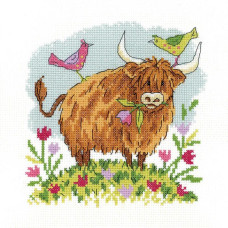 H1688 Heritage Crafts Набір для вишивки рахунковим хрестиком - Перець 14x15 см, Linda 27 ct