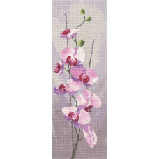 H686 Heritage Crafts Набір для вишивки рахунковим хрестиком - Орхідея 11x31 см, Linda 27 ct H686 Heritage Crafts Набір для вишивки рахунковим хрестиком - Орхідея 11x31 см, Linda 27 ct