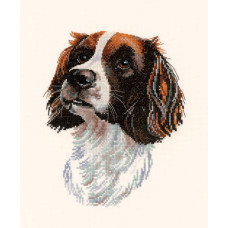 H747 Heritage Crafts Набір для вишивки рахунковим хрестиком - Самуель 17x21 см, Linda 27 ct H747 Heritage Crafts Набір для вишивки рахунковим хрестиком - Самуель 17x21 см, Linda 27 ct