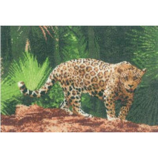 HC1111 Heritage Crafts Схема для вишивки рахунковим хрестиком - Ягуар Jaguar 22x32 см, папір