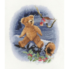 HC1607 Heritage Crafts Схема для вишивки рахунковим хрестиком - William's Present Подарунок Вільяма 24,5x20,5 см, папір