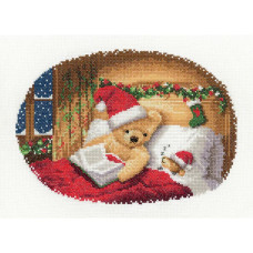 HC1639 Heritage Crafts Схема для вишивки рахунковим хрестиком - Bedtime Story Казка на ніч 17,5x24,5 см, папір