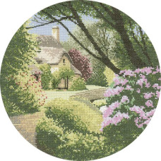 HC287 Heritage Crafts Схема для вишивки рахунковим хрестиком - Таємний сад Secret Garden 25,5x25,5 см, папір