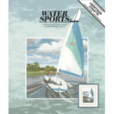 HC412 Heritage Crafts Паперова схема для вишивки рахунковим хрестиком - Laser Лазер 25x18,5 см