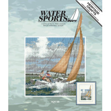 HC413 Heritage Crafts Паперова схема для вишивки рахунковим хрестиком - Squib Скіб 25x18,5 см