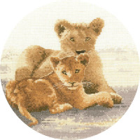 HC451 Heritage Crafts Паперова схема для вишивки рахунковим хрестиком - Гордість матері Mother's Pride 20,5x20,5 см