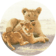 HC451 Heritage Crafts Паперова схема для вишивки рахунковим хрестиком - Гордість матері Mother's Pride 20,5x20,5 см