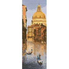 HC527 Heritage Crafts Схема для вишивки рахунковим хрестиком - Венеція Venice 31x11 см, папір