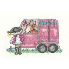 HC628 Heritage Crafts Схема для вишивки рахунковим хрестиком - Покажись поні Show Pony 9,5x15 см, папір