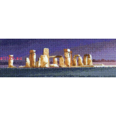 HC635 Heritage Crafts Схема для вишивки рахунковим хрестиком - Стоунхендж Stonehenge 11x31 см, папір