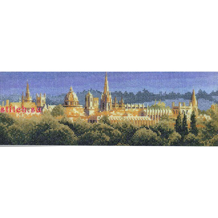 HC637 Heritage Crafts Схема для вишивки рахунковим хрестиком - Оксфорд Oxford 11x31 см, папір HC637 Heritage Crafts Схема для вишивки рахунковим хрестиком - Оксфорд Oxford 11x31 см, папір