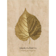 HC750 Heritage Crafts Схема для вишивки рахунковим хрестиком - Black Mulberry Чорна шовковиця 12x19,5 см, папір
